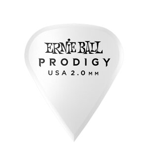 アーニーボール ERNIE BALL 9341 2.0mm White Sharp Prodigy Picks 6-pack ギターピック