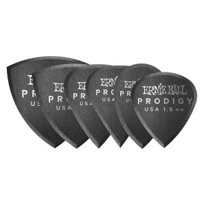 A[j[{[ ERNIE BALL 9342 1.5mm Black Multipack Prodigy Picks 6-pack M^[sbN