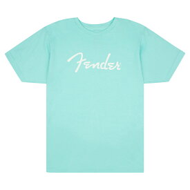 Fender Spaghetti Logo T-Shirt Daphne Blue S Tシャツ 半袖