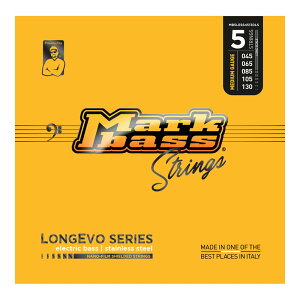 Markbass Strings MAK-S/5LESS45130 LONGEVO Series nano film stainless 45-130 5x[X