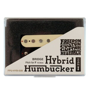 Freedom Custom Guitar Research FPU-HYB-03B Z (Zebra) Hybrid Humbucker Type I - Pitch for F (10.9mm) - Bridge nobJ[psbNAbv ubW|WV