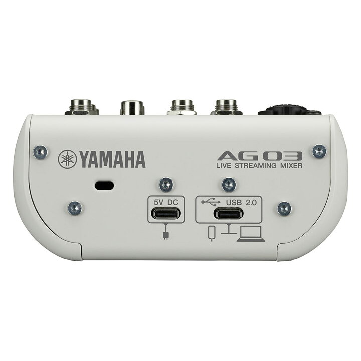 楽天市場】ヤマハ YAMAHA AG03 MK2 W 3チャンネル ライブ 
