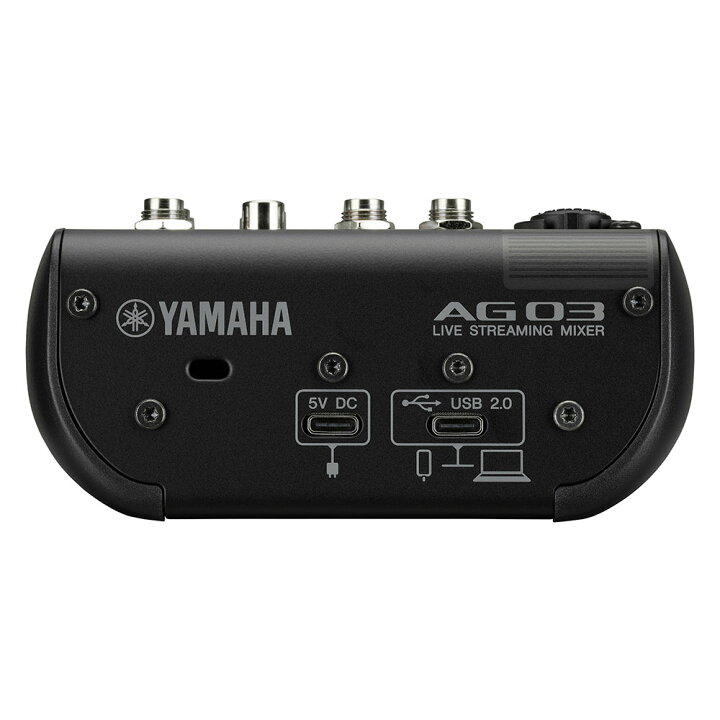 楽天市場】ヤマハ YAMAHA AG03 MK2 B LSPK ライブストリーミングパック 