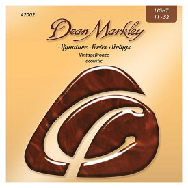 Dean Markley DM2002 Vintage Bronze Signature 85/15 Light 11-52 アコースティックギター弦