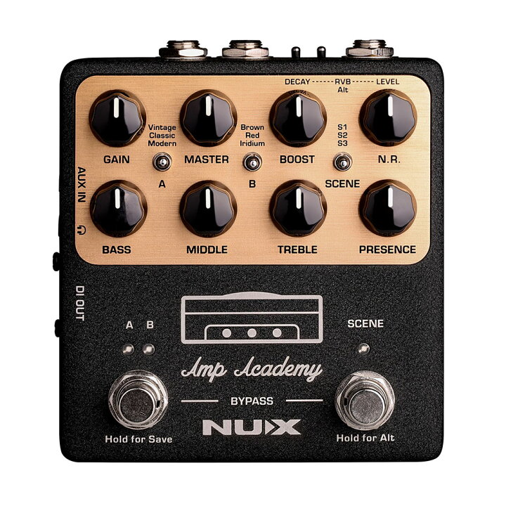 楽天市場】NUX Amp Academy アンプモデラー ギターエフェクター 