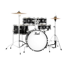 Pearl ROADSHOW JR. RSJ465/C ＃31 JET Black キッズ向けドラムセット