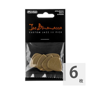 JIM DUNLOP 47PJB3NG Bonamassa Jazz III Gold vC[YpbN M^[sbN 6