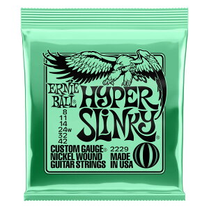 A[j[{[ ERNIE BALL 2229 HYPER SLINKY 08-42 GLM^[