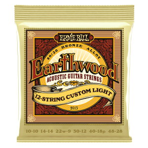 A[j[{[ ERNIE BALL 2013 EARTHWOOD CUSTOM LIGHT 12-strings 10-48 BRONZE AR[XeBbNM^[ 12M^[p
