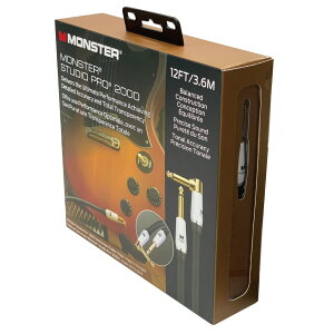 MONSTER CABLE X^[P[u SP2000-I-12A STUDIO PRO 2000 INST 3.6m SL ypV[hP[u