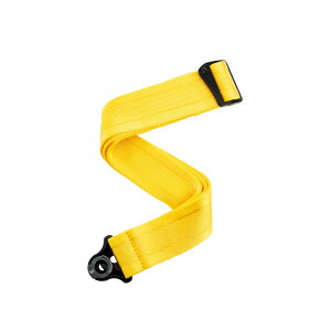 Planet Waves by D'Addario 50BAL07 Autolock Strap Mellow Yellow �M�^�[�X�g���b�v