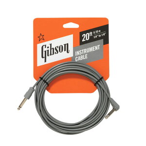 M^[ V[h 20ft Mu\ Gibson CAB20-GRY Vintage Original Instrument Cable M^[P[u