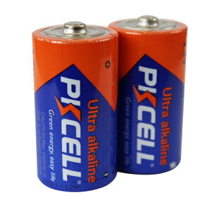 PKCELL BATTERY LR14 1.5V C2 P2AJdr 2pbN