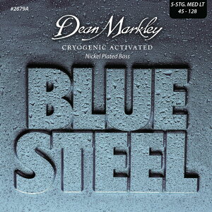 Dean Markley DM2679A BLUE STEEL 5���x�[�X�p NPS MLIGHT 45-128 �G���L�x�[�X��