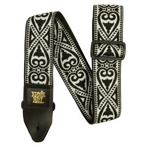 A[j[{[ Xgbv ERNIE BALL 5345 JACQUARD STRAP BLACK HEART M^[Xgbv