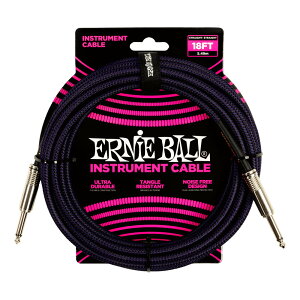 �A�[�j�[�{�[�� ERNIE BALL 6395 GT CABLE 18' SS PRBK �M�^�[�P�[�u��