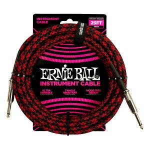 �A�[�j�[�{�[�� ERNIE BALL 6398 GT CABLE 25' SS RDBK �M�^�[�P�[�u��