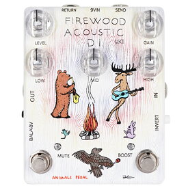 Animals Pedal アニマルズペダル Firewood Acoustic D.I. MKII アコースティックギター用エフェクター DI