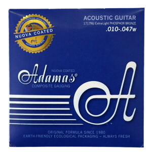 Ix[V  OVATION 1717NU EX-LIGHT ADAMAS NUOVA Corted Acoustic Guitar Strings AR[XeBbNM^[