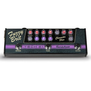 TECH21 SansAmp CHARACTER PLUS SERIES Fuzzy Brit �t�@�Y �M�^�[�G�t�F�N�^�[