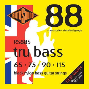 gTEh x[X 1Zbg RS88S TRU BASS 88 NYLON TAPEWOUND MEDIUM 65-115 GLx[X ROTOSOUND