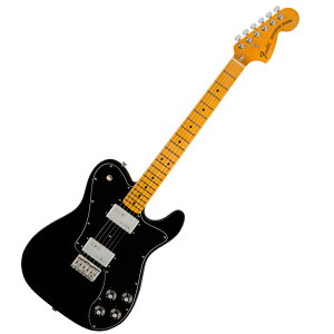 tF_[ Fender American Vintage II 1975 Telecaster Deluxe MN BLK GLM^[