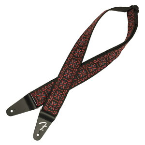 tF_[ Fender Pasadena Woven Strap Lattice Red 2" M^[Xgbv