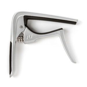JIM DUNLOP 63CSC TRIGGER FLY CAPO SATIN CHROME J|^Xg