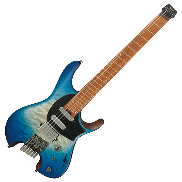 楽天市場】IBANEZ QX54QM-BSM エレキギター ヘッドレスギター : chuya 