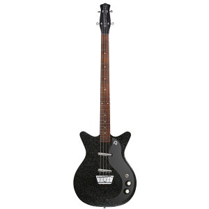 Danelectro 59DC SHORT SCALE BASS BLACK METALFLAKE エレキベース