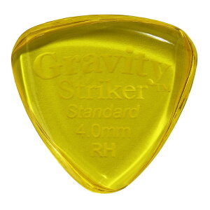 GRAVITY GUITAR PICKS GSRS4P-RH Striker Standard Speed Bevels(RH) 4mm M^[sbN