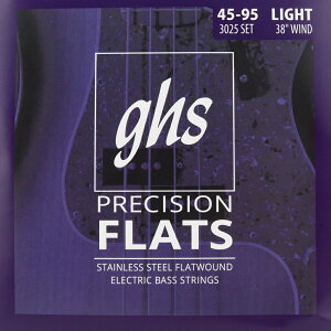 GHS 3025 Bass Precision Flats LIGHT 045-095 �G���L�x�[�X��