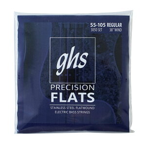 GHS 3050 Bass Precision Flats CUSTOM REGULAR 055-105 �G���L�x�[�X��