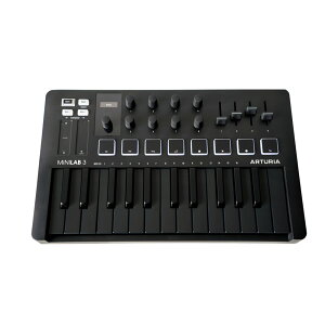 ARTURIA MiniLab 3 DB USB/MIDI�L�[�{�[�h �p�b�h �R���g���[���[ �yAnalog Lab Intro���o���h���\�t�g�t���z