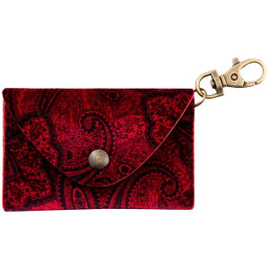 RightOn! STRAPS BIG PICK POUCH PAISLEY Red マルチポーチ