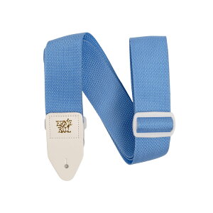 �A�[�j�[�{�[�� �X�g���b�v ERNIE BALL POLYPRO STRAPS 5348 SOFT BLUE / WH �|���v���X�g���b�v �M�^�[�X�g���b�v