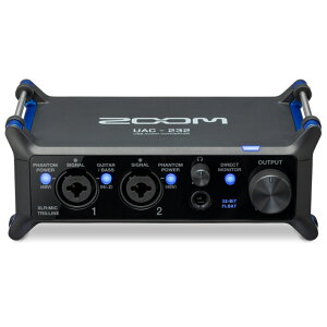 ZOOM UAC-232 2C^2AEgdl 32bitt[gΉ USB-CI[fBIEC^[tF[X