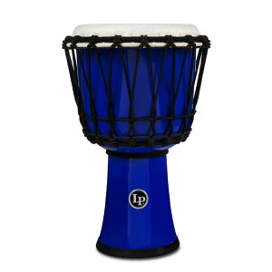 LP LP1607BL 7-INCH ROPE TUNED CIRCLE DJEMBE WITH PERFECT-PITCH HEAD BLUE �W�����x