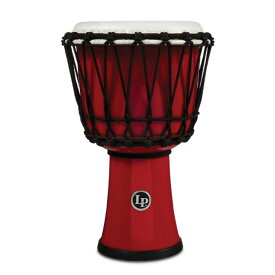 LP LP1607RD 7-INCH ROPE TUNED CIRCLE DJEMBE WITH PERFECT-PITCH HEAD Red ジャンベ