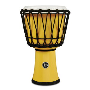 LP LP1607YL 7-INCH ROPE TUNED CIRCLE DJEMBE WITH PERFECT-PITCH HEAD Yellow �W�����x