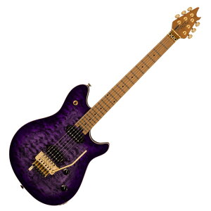 EVH C[uCGC` Wolfgang Special QM Purple Burst GLM^[