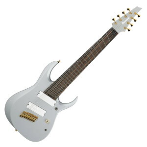 IBANEZ RGDMS8-CSM Axe Design Lab Classic Silver Mat 8GLM^[