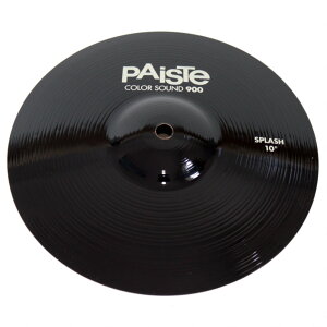PAISTE Color Sound 900 Black Splash 10" スプラッシュシンバル