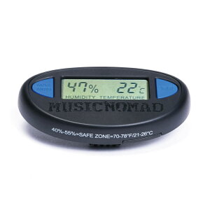 MUSIC NOMAD ~[WbNm}h MN312-HONE -Guitar Hygrometer-Humidity & Temperature Monitor- xv