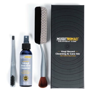 MUSIC NOMAD ~[WbNm}h MN890 -6in1 Next Level Vinyl Record Cleaning & Care Kit- R[hN[jOZbg