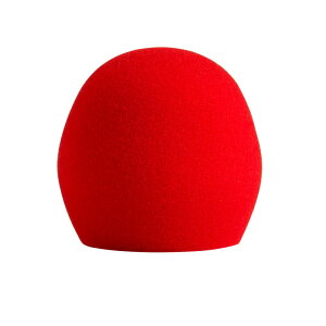 SHURE �V���A A58WS-RED �n���h�w���h�}�C�N�p�E�C���h�X�N���[�� ���b�h