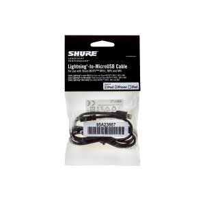 SHURE VA AMV-LTG MicroB-to-Lightning CgjOP[u 1m