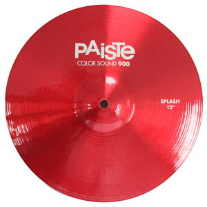 パイステ スプラッシュシンバル 12インチ Color Sound 900 Red Splash 12" PAISTE
