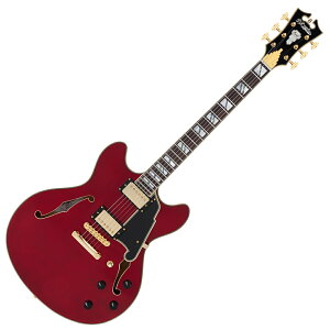 D'Angelico fBAWFR Excel DC Trans Cherry GLM^[