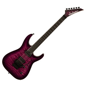 Jackson WN\ Pro Plus Series Dinky DKAQ Transparent Purple Burst GLM^[